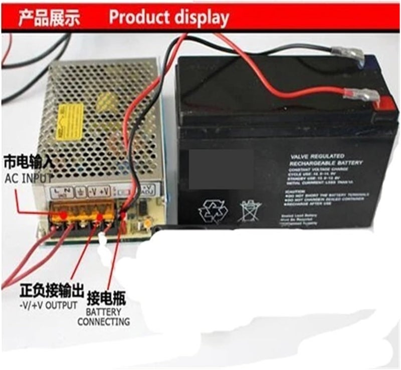 35W 24V Universal AC/Charge Function Monitor Switching Mode Power Supply (SC35W-24) - Image 3