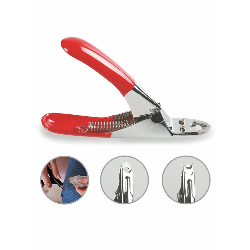 SOLARAE Dog Cat Nail Clippers, Professional Pet Claw Trimmer, Dog Toes Cutter Grooming Tools with Nail File, Sharp Stainless Steel Blade, Ergonomic Handle for Small Medium Big Breeds Animals Pets - Image 5