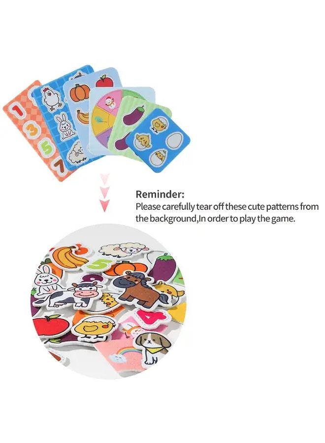 Farm Sticker Cloth Book Reusable Educational Toy for Kids Brain Development - Image 4