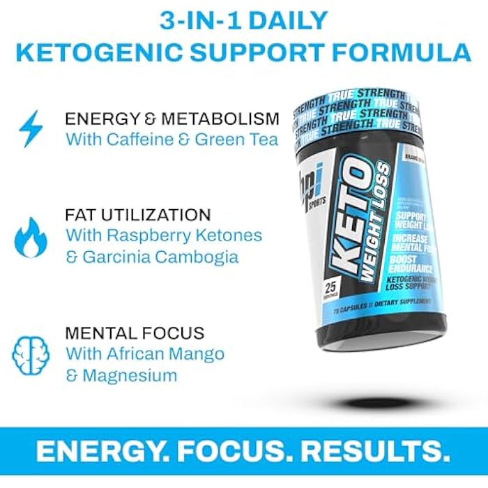 BPI Sports Keto Weight Loss Elite – Burn Fat for Fuel, Control Appetite, Increased Energy, & Mental Focus – Keto Diet Fat Burners for Women & Men – 25 Servings - Image 5
