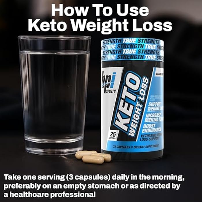 BPI Sports Keto Weight Loss Elite – Burn Fat for Fuel, Control Appetite, Increased Energy, & Mental Focus – Keto Diet Fat Burners for Women & Men – 25 Servings - Image 3