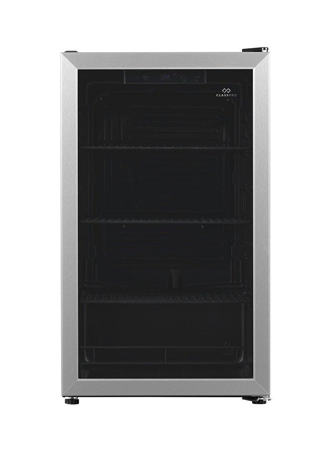 ClassPro Beverage Cooler 4.5Cuft 126 Ltrs Color Black  Silver Frame Electronic Control 