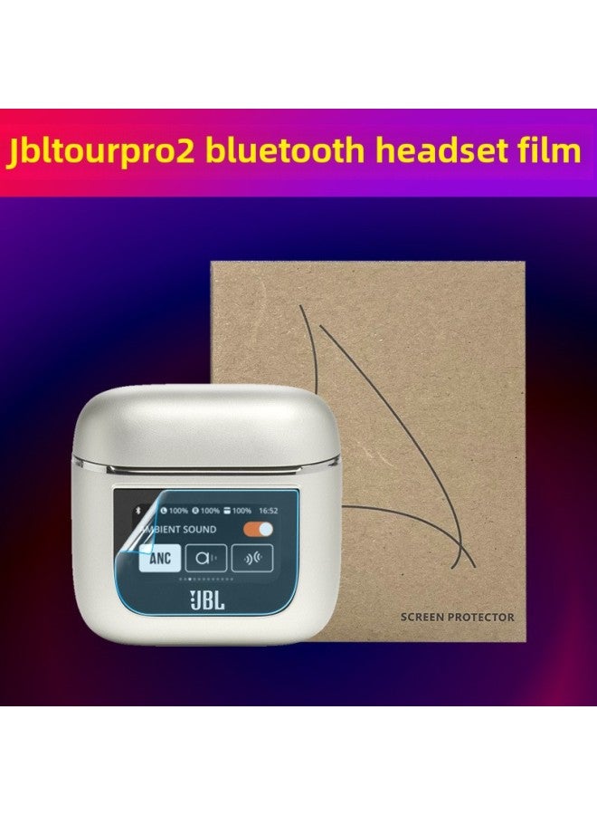 JBL Tour Pro2 Bluetooth Headset Protective Film LCD Smart Screen Hydrogel Film Soft Film TPU Film Applicable-Color:Tpu Protective Film (green Light) Bare Film-Size:Minimum Order Of 500 Pieces - Image 1