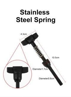 Excefore Fishing Line Spooler, Fishing Line Spooling Tools for Spinning Reels and Casting Reels, Portable Fish Shape Adjustable Position Line Counter  - Image 3