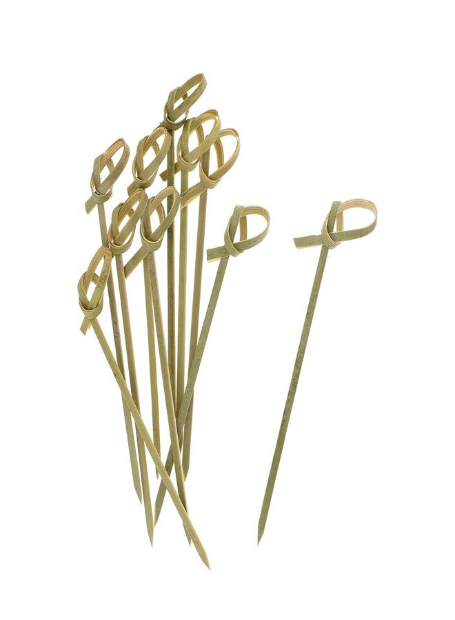 Royal Bamboo Knot Cocktail and Hors' D'Oeuvre Picks, 4 Inches, Green, Package of 1000 - Image 5