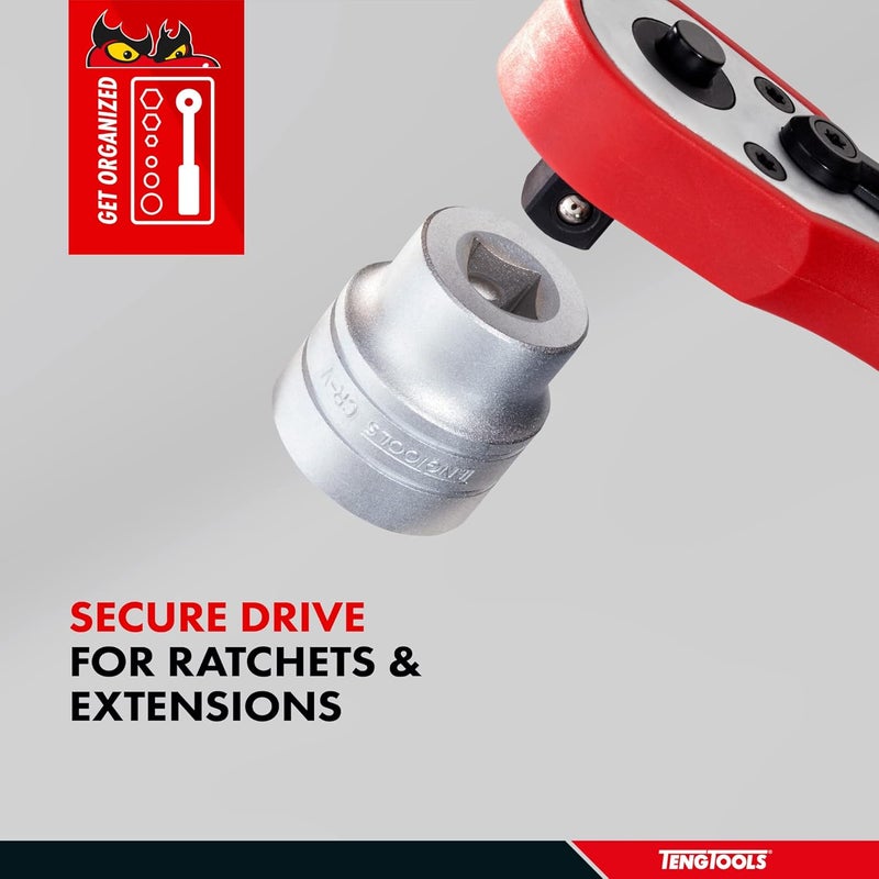 TENGTOOLS Teng Tools M380518c Regular Socket 18mm 3/8 Square Drive - Image 5