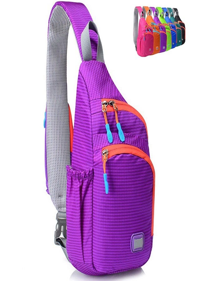 Peicees Small Sling Backpack Waterproof Unisex Shoulder Bag Chest Crossbody Daypack - Image 1