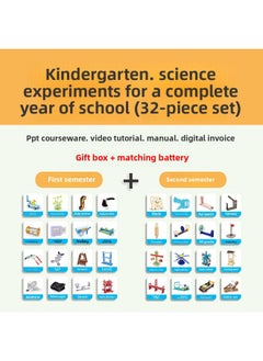 Generic Science And Technology Small Production Materials Primary School Students' Manual Work Science Association Class Teaching Materials Science Experiment Set Small Inventions-Specifications:Semester Of Grades 3-6 (16-piece Set)  - Image 3