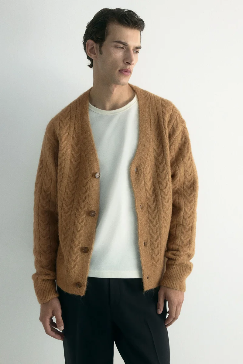 H&M Loose Fit Wool-blend cardigan