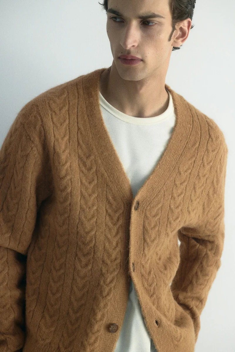 H&M Loose Fit Wool-blend cardigan