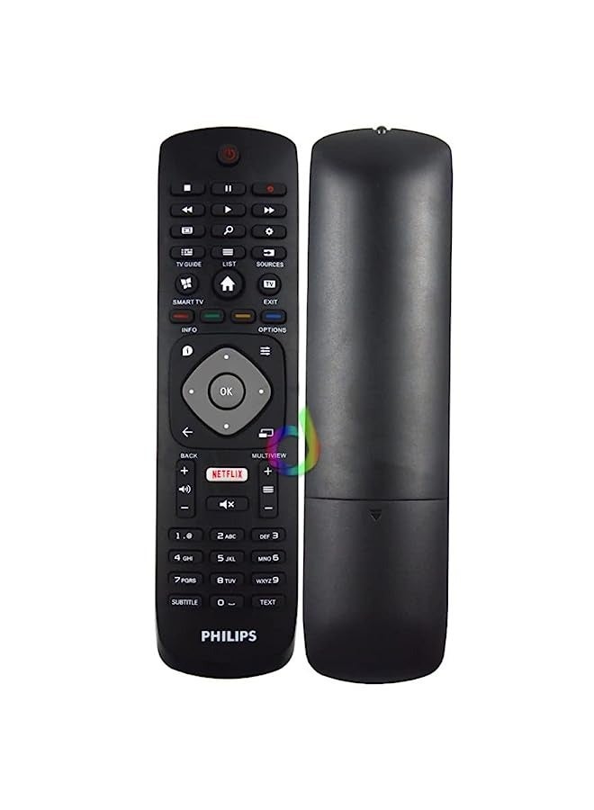 erorex smart TV remote controller for philips LCD-LED-4K UHD HDR Ambilight smart television. - Image 3
