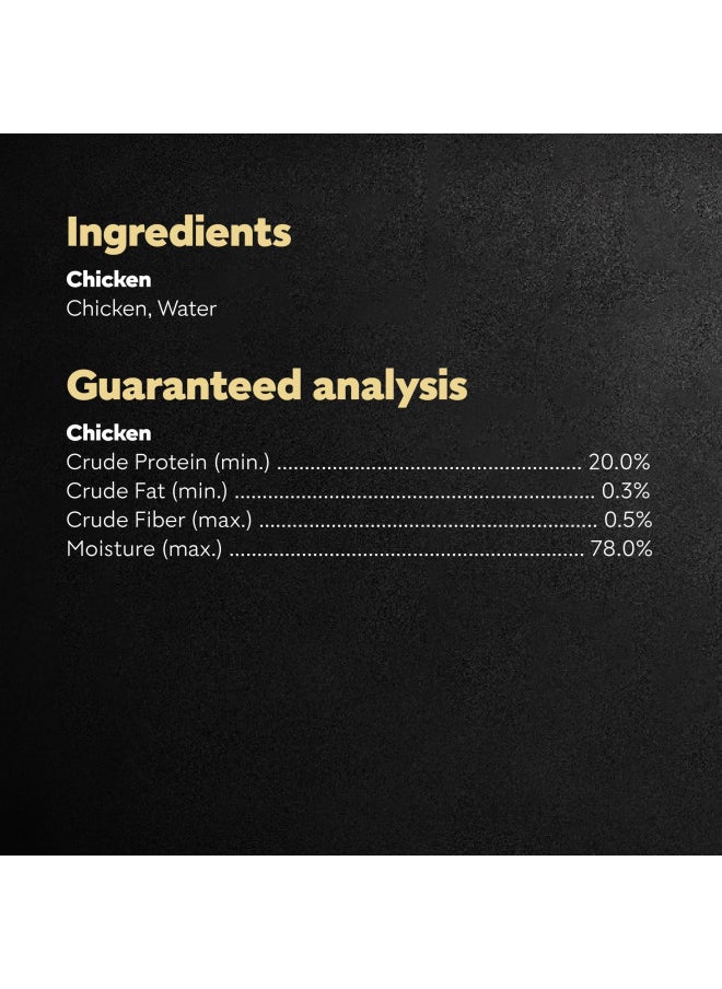 Cesar - CESAR SIMPLY CRAFTED Adult Wet Dog Food Meal Topper, Chicken, (10) 1.3 oz. Tubs - Image 1