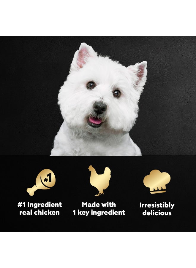 Cesar - CESAR SIMPLY CRAFTED Adult Wet Dog Food Meal Topper, Chicken, (10) 1.3 oz. Tubs - Image 1