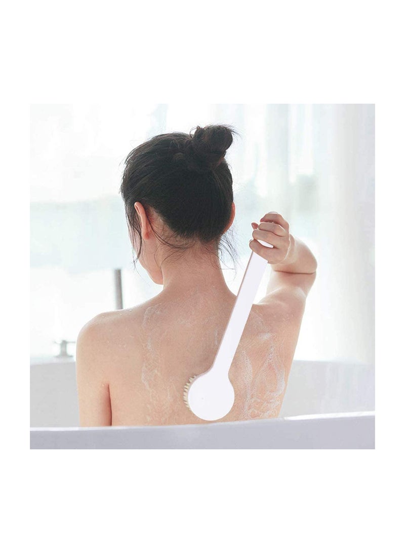 SOLARAE Dry Brushing Body Brush Shower Bath Brush Long Handle Gentle Back Skin Scrubber Exfoliate Massage Improve Blood Circulation Cellulite Treatment - Image 5