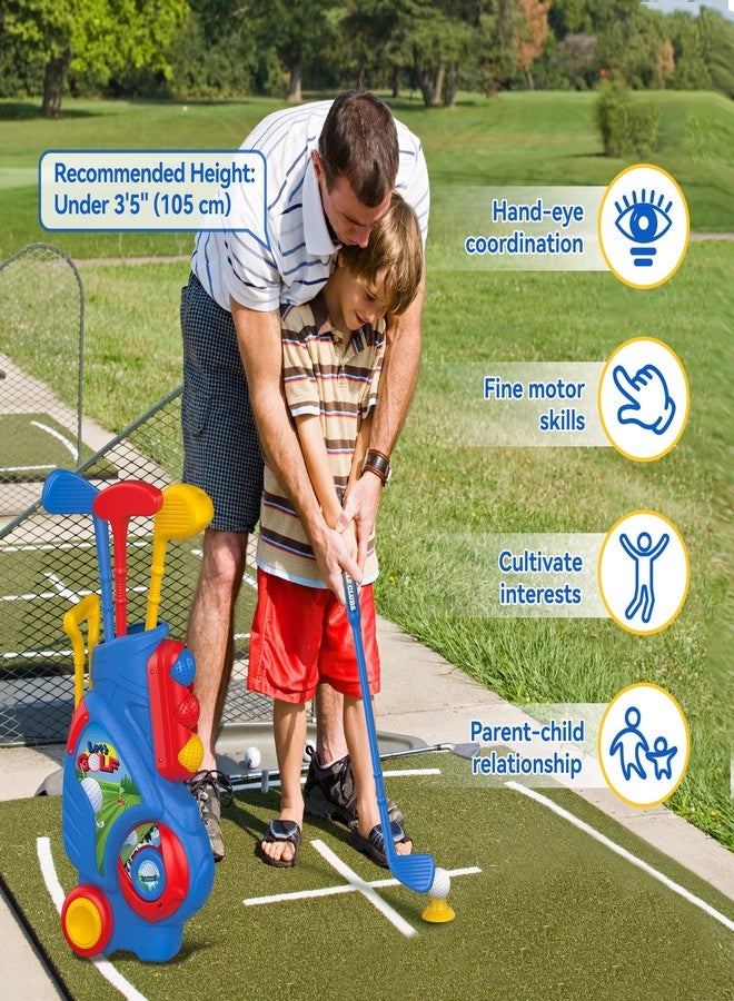 Liberry Toddler Golf Set, Upgraded Kids Golf Cart with Unique Shoulder Strap Design, Indoor Outdoor Sports Toys Gifts for Boys Girls 1 2 3 4 Years Old - Image 4