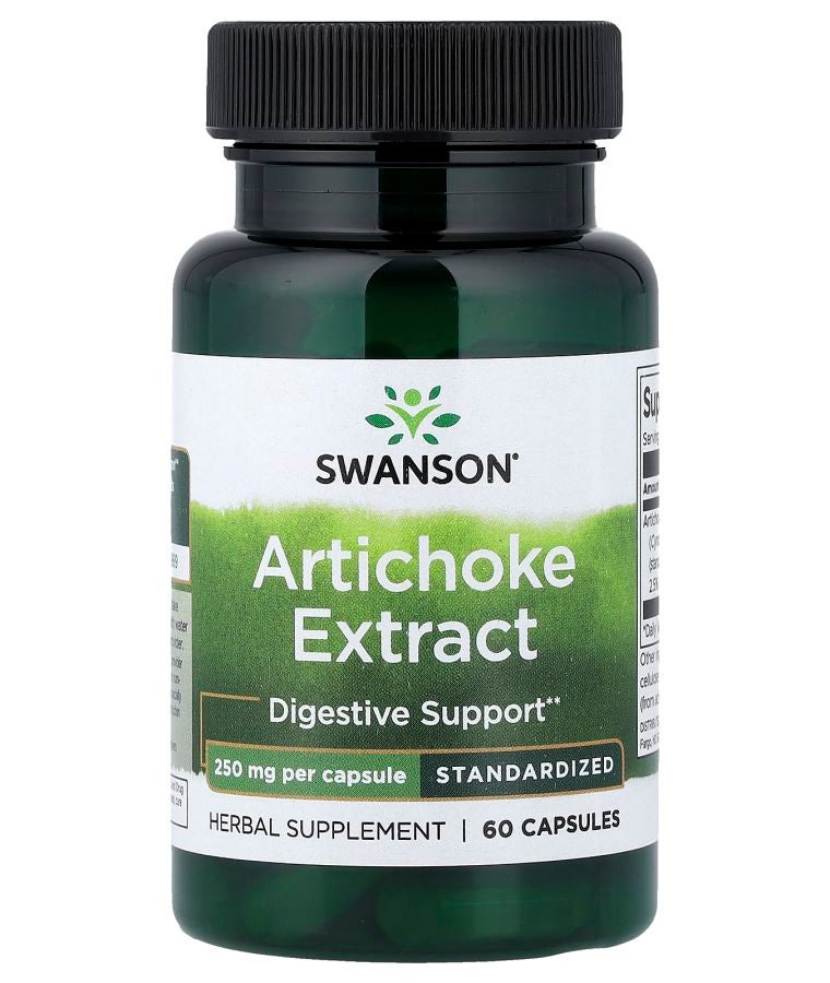 SWANSON Artichoke Extract 250 mg 60 Capsules