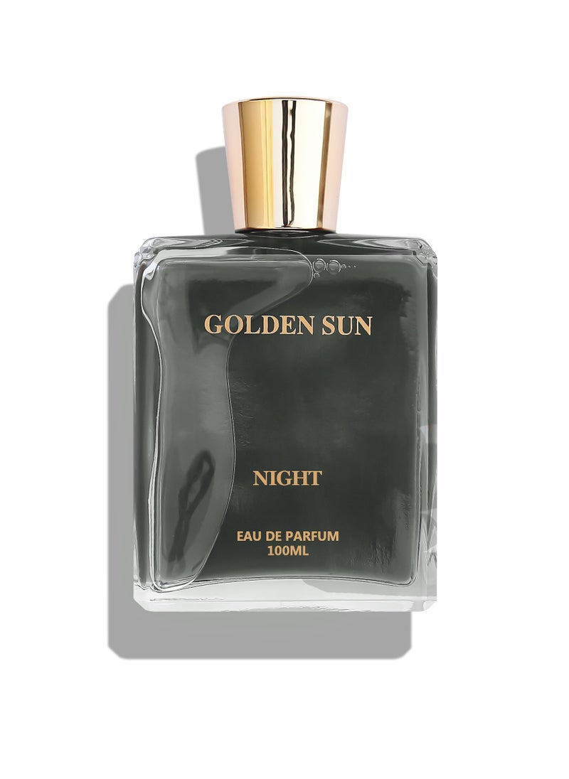 عطور ايه ام دي جولدن صن نايت من AMD بيرفيومز عطر للرجال والنساء، 100 مل  - Image 1