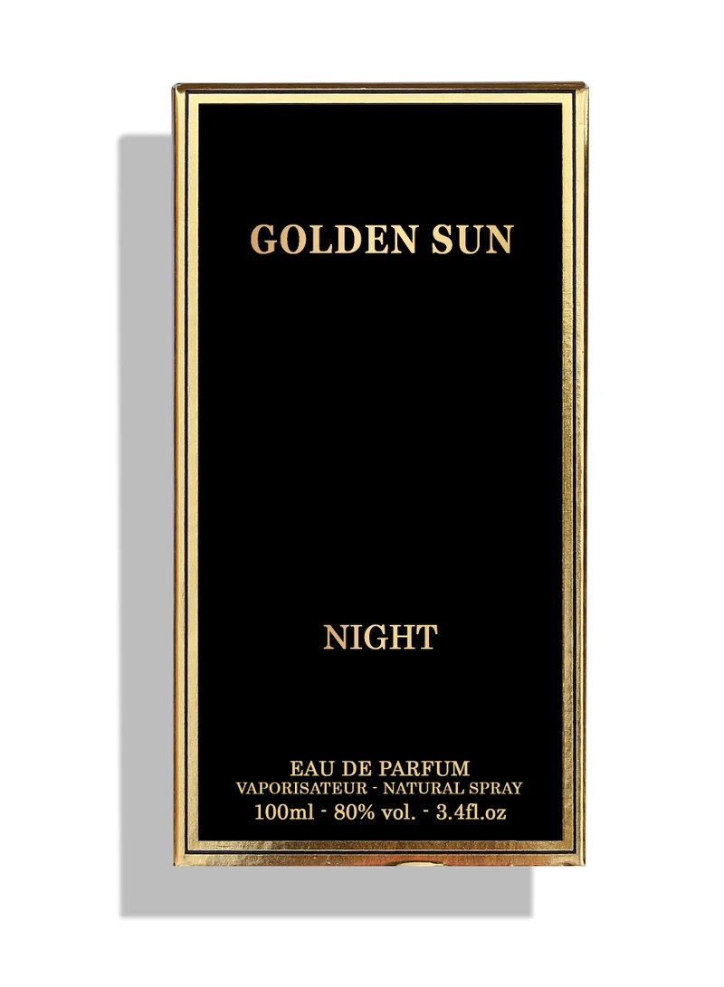 AMD Perfumes  Golden Sun Night By AMD Perfumes Men and Women Fragrance EDP 100ml  | Best Price UAE