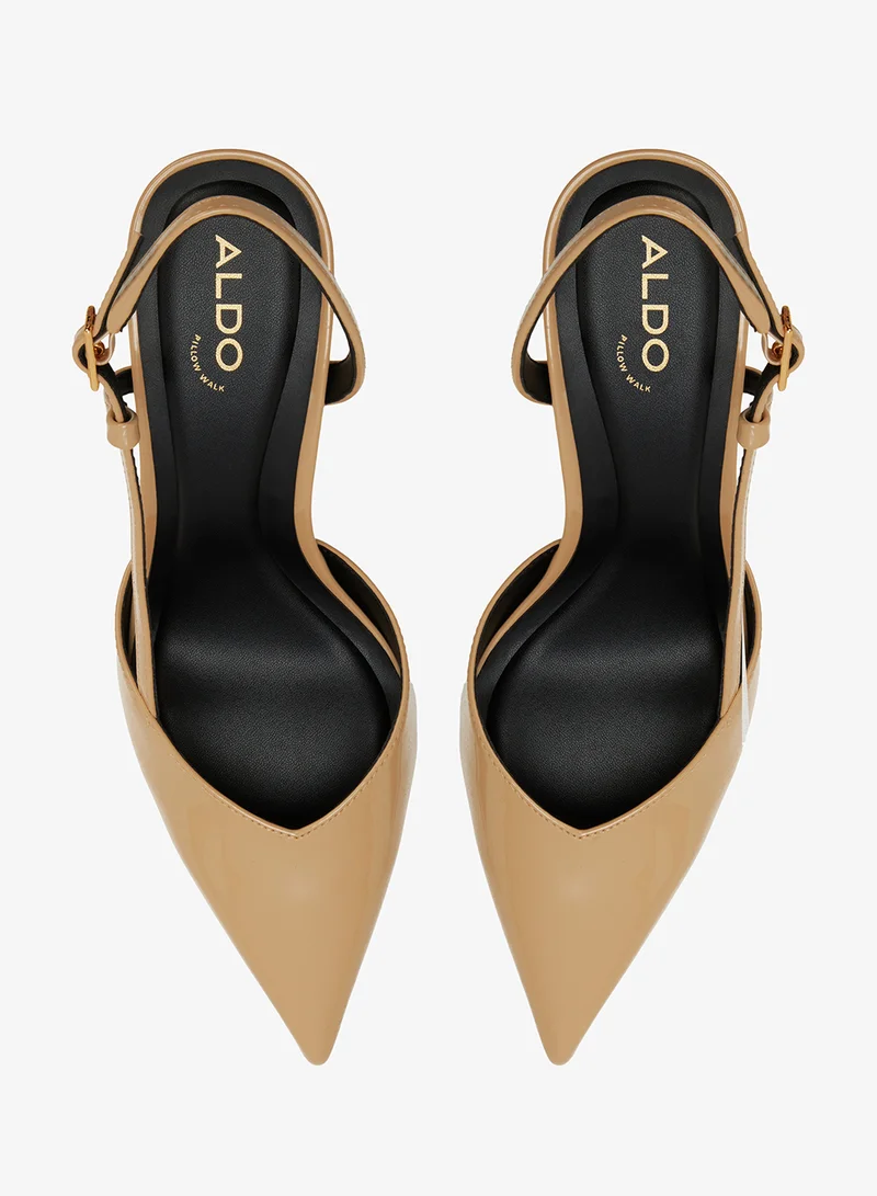 Aldo BEIGE Pointed Toe High Heel Pumps for Women | Best Price UAE