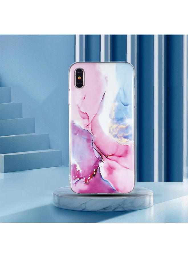 اس-توب جراب لهاتف iPhone X / XS IMD من مادة TPU بنمط رخامي - Image 2