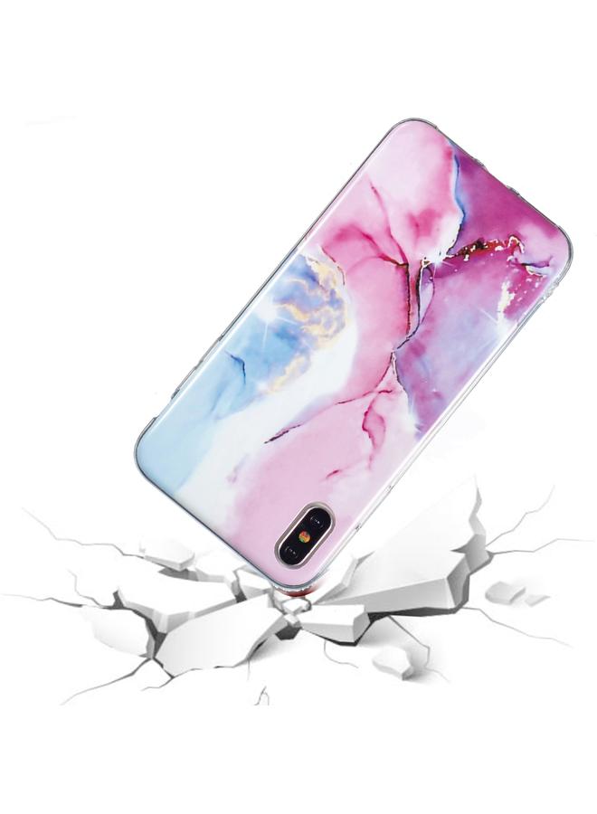 اس-توب جراب لهاتف iPhone X / XS IMD من مادة TPU بنمط رخامي - Image 3