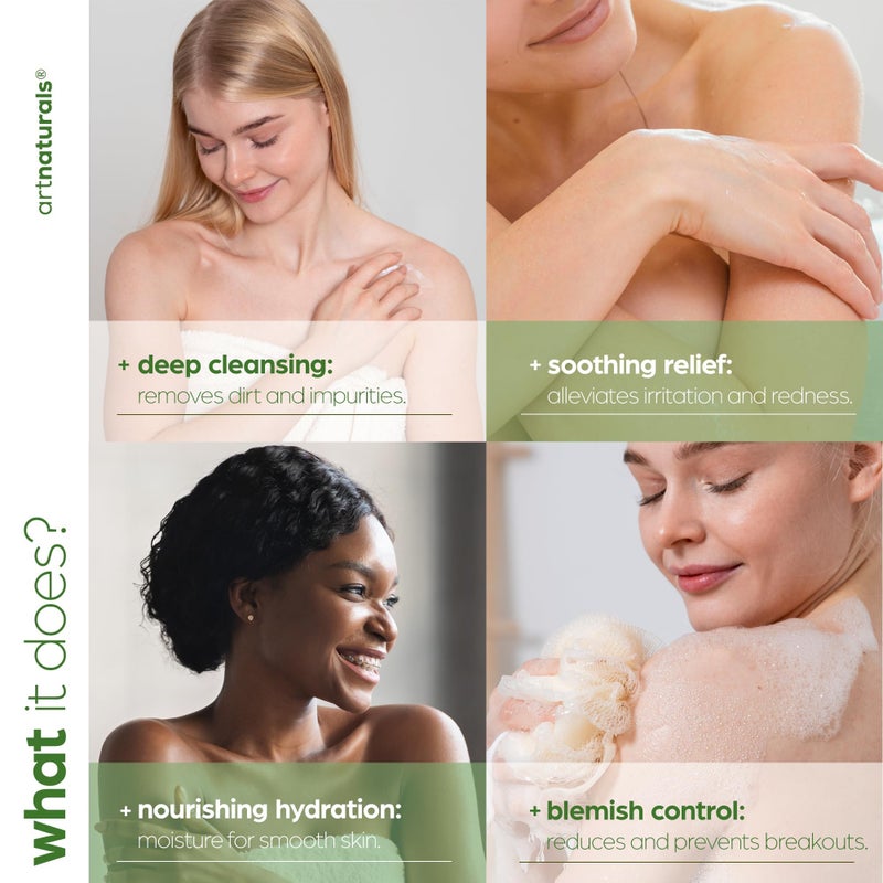 Artnaturals Tea Tree Body Wash, 12 Ounce - Image 2