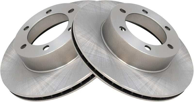 TRQ Front Brake Rotors Set Vented Compatible with 1996-2002 Toyota 4Runner 2004 Tacoma - Image 3