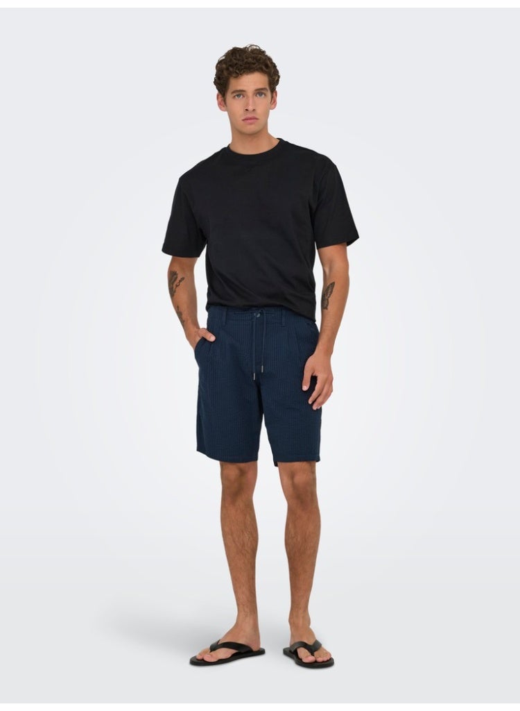 Only & Sons Men's Cotton Blend Shorts - Image 5