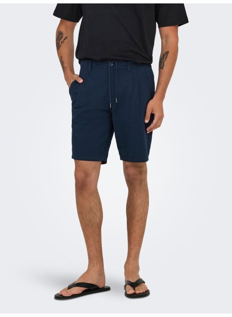 Only & Sons Men's Cotton Blend Shorts - Image 2