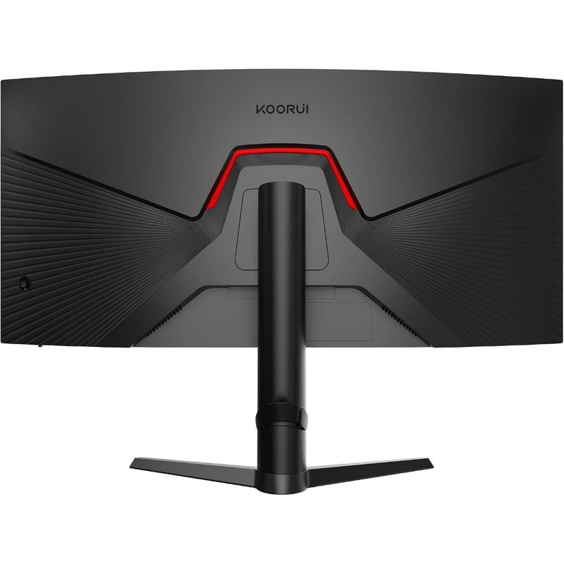 21:9 WQHD 3440 x 1440 Curved Gaming Monitor 165Hz Refresh Rate 1ms MPRT AMD FreeSync Premium NVIDIA G-SYNC Compatible 1800R Radius HDMI DisplayPort 90 DCI-P3 OSD Joystick For PC Gamers - Image 3