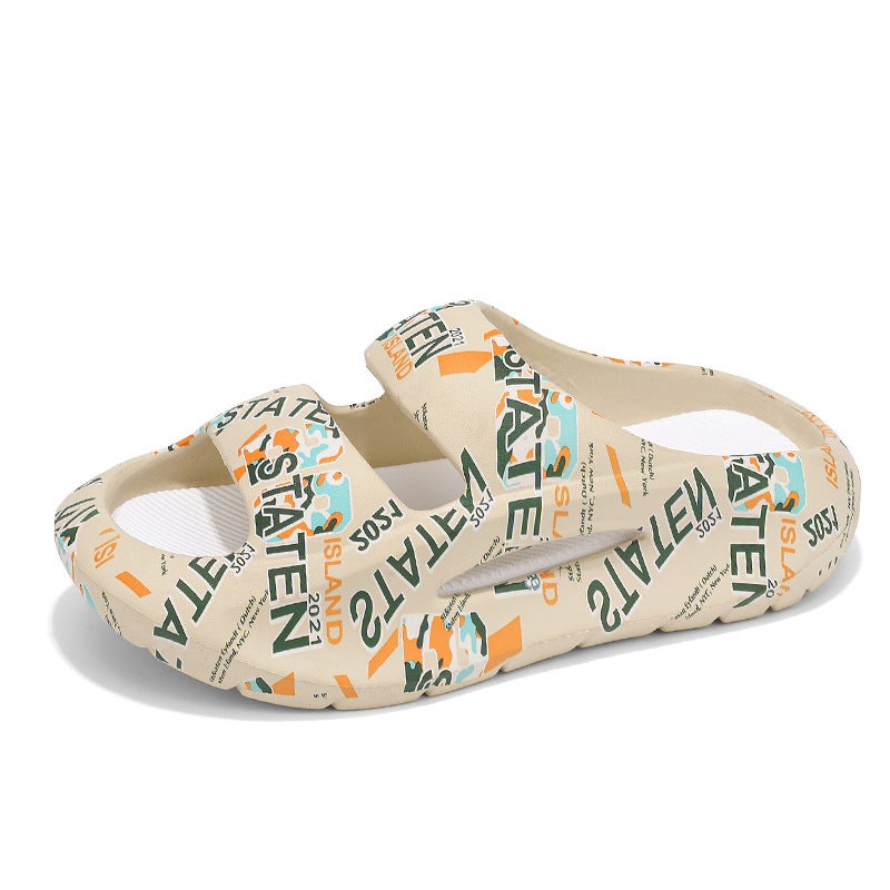 2025 Independent Station Pinduoduo Large Size Home Men'S Slippers - Image 1