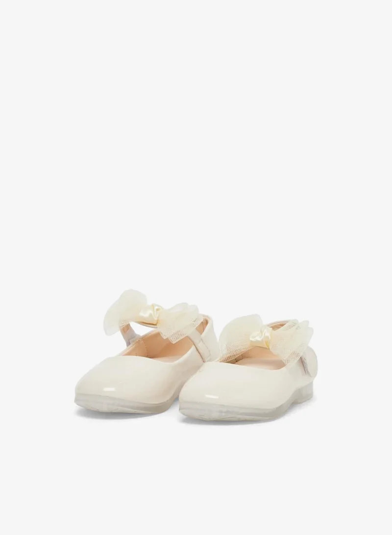 Styli Styli Flower Corsage Flat Ballerinas Shoes