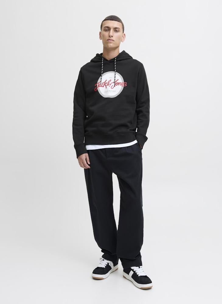 JACK & JONES Logo Regular Fit Pullover Hoodie - Image 4