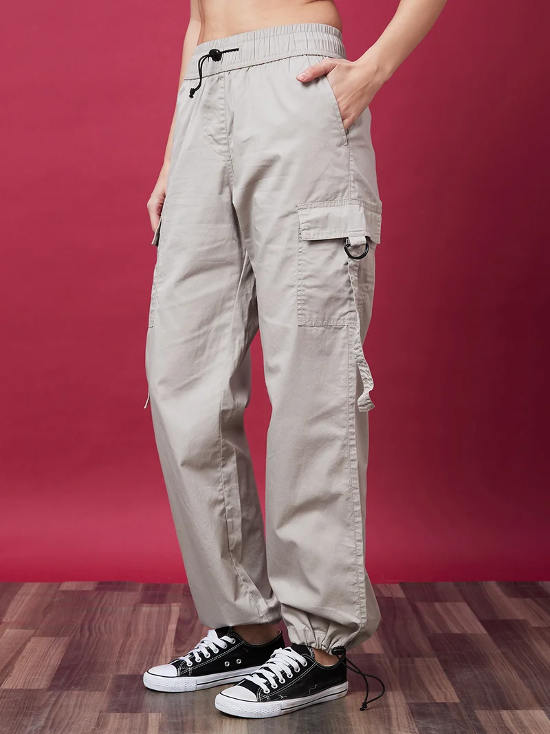 globus Globus Women Mid Rise Cargo Jogger