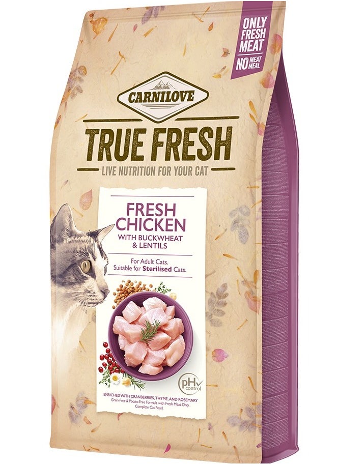 CARNILOVE - Carnilove True Fresh Chicken for Adult Cats 1.8kg - Image 1