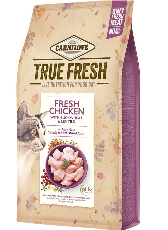 CARNILOVE - Carnilove True Fresh Chicken for Adult Cats 1.8kg - Image 1