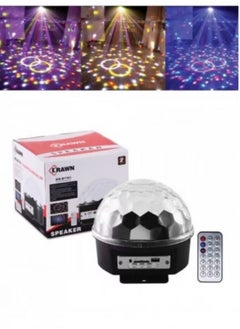 KRAWN Multi-colored laser light with a memory input and a USB input that can be used as a speaker with a remote control  - Image 1