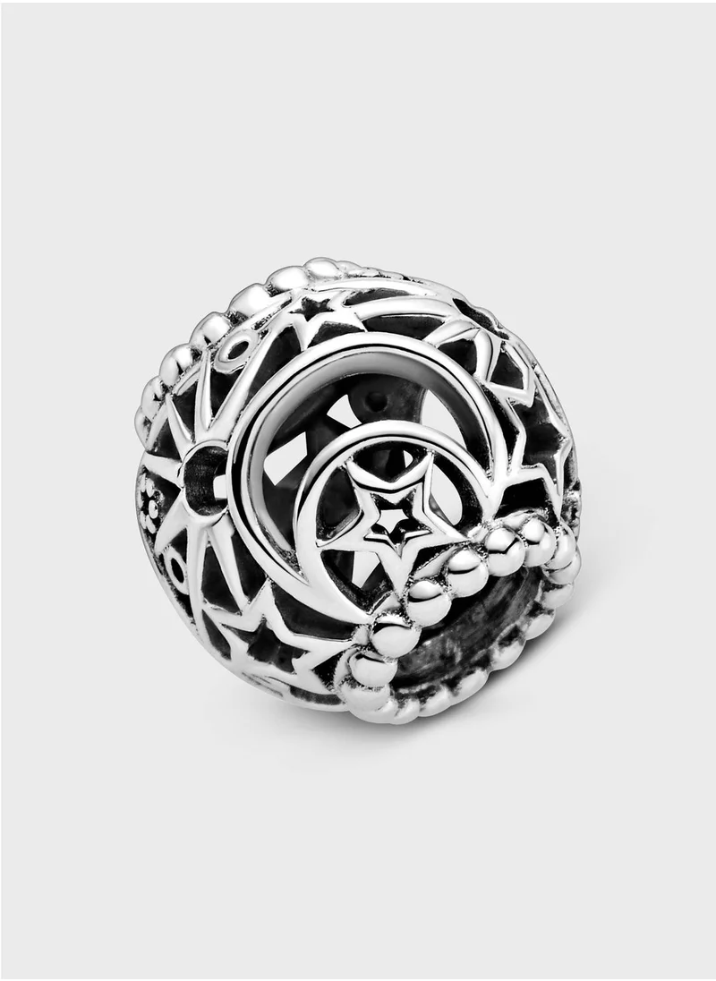 PANDORA Openwork Sun, Stars & Moon Charm