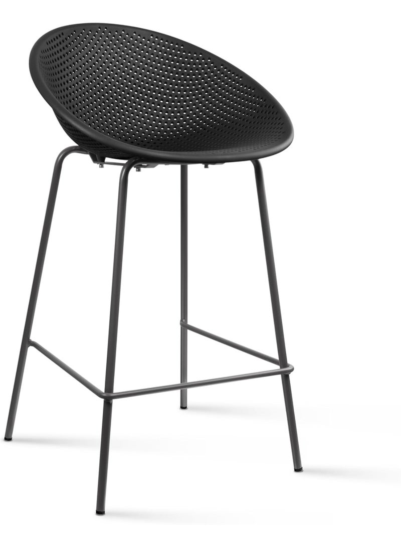 Modern Counter Height Barstool 25.5" - Image 4