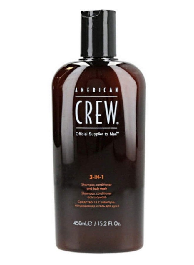 American Crew: 3-in-1 Shampoo, Conditioner & Body Wash, 15.2 oz (2 pack)