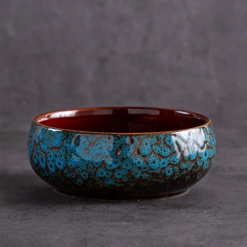 Smowfes Lotus Bowl Planter For Indoor Water Planting - Hydroponic Container With Lotus Flower Design  Perfect For Growing Lotus Seeds In Water  Decorative Aquatic Plant Bowl For Home  Patio  Zen Garden Decor - Image 1