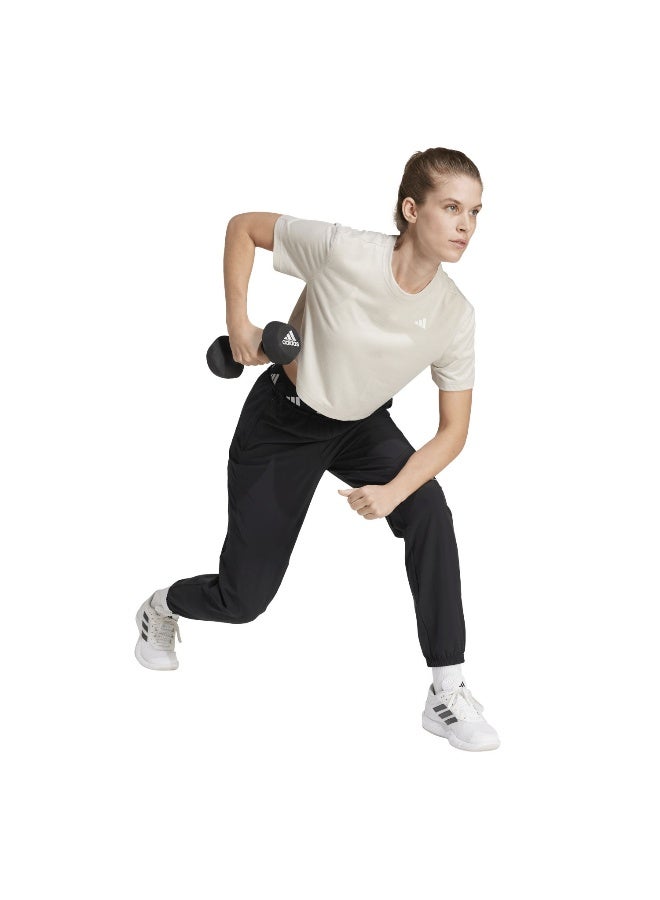 Adidas We Min Tee Grey Training T-Shirts For Women XS  - Image 4