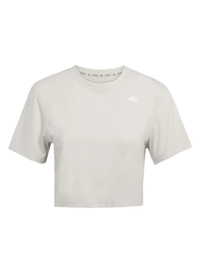 Adidas Adidas We Min Tee Beige T-Shirt (Short Sleeve) T-Shirts For Women