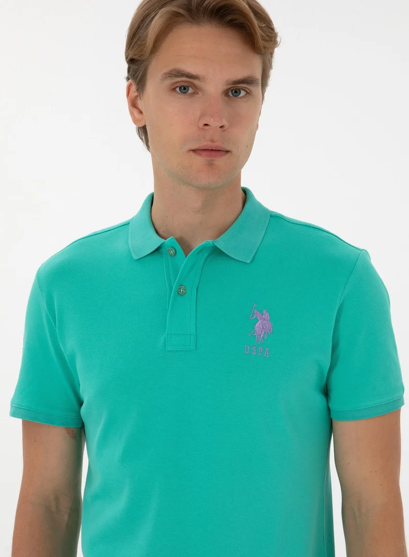 U.S. Polo Assn. Men's Embroidered Logo Slim Fit Polo T-Shirt