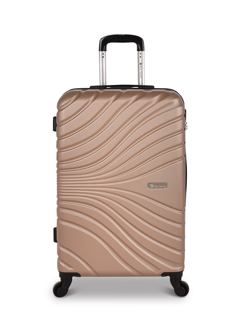 NEW TRAVEL New Travel ABS Luggage Set, Hard Trolley Travel Bag, Lightweight and Durable, with Carry On Cabin Sizes, Combination Lock and 4 Wheels, Size 20/24/28, NT802/3P  - Image 4