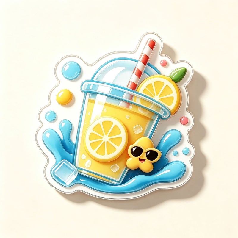 Summer Cartoon Fridge Magnets - Watermelon, Coconut, Flamingo, Starfish - Image 4