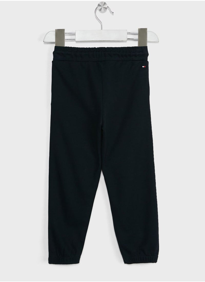 TOMMY HILFIGER Kids Crest Logo Sweatpants  - Image 2
