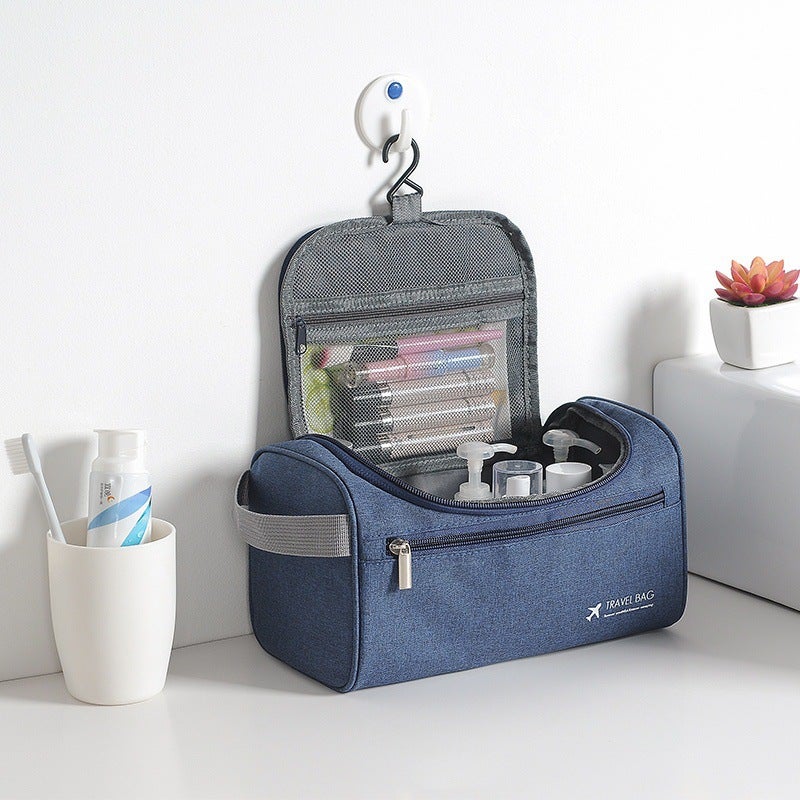 Travel Toiletry Bag For Men, Outdoor Travel Waterproof Large-Capacity Storage, Women'S Cosmetic Bag, Shower Bag, Portable Storage - Image 2