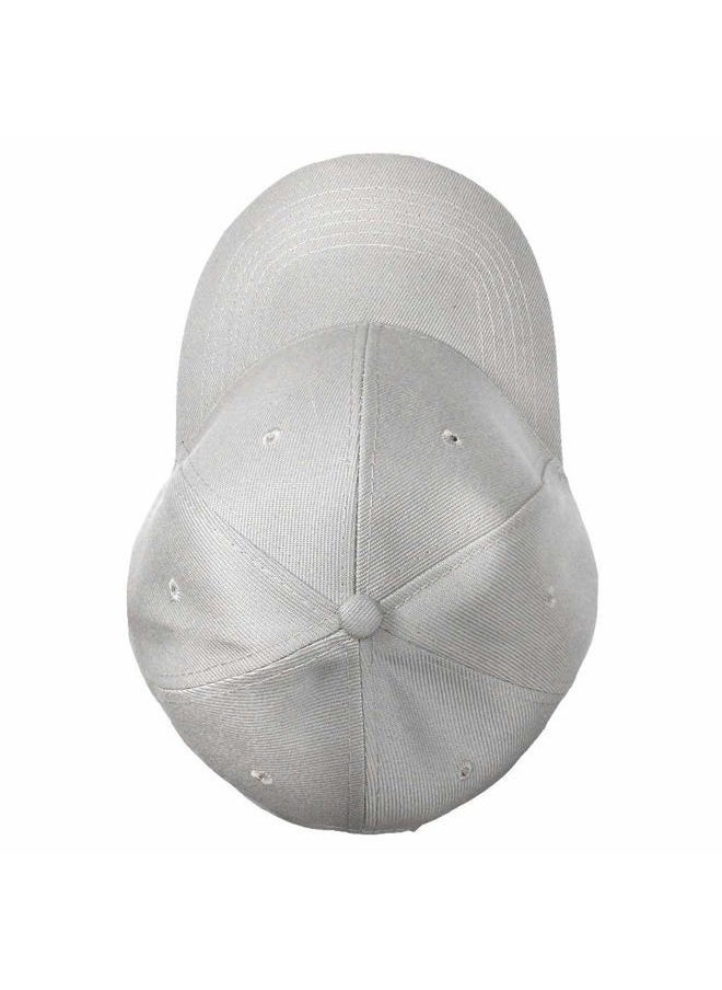 Falari Baseball Cap Adjustable Size for Running Workouts and Outdoor Activities All Seasons (1pc Light Grey)  - Image 4