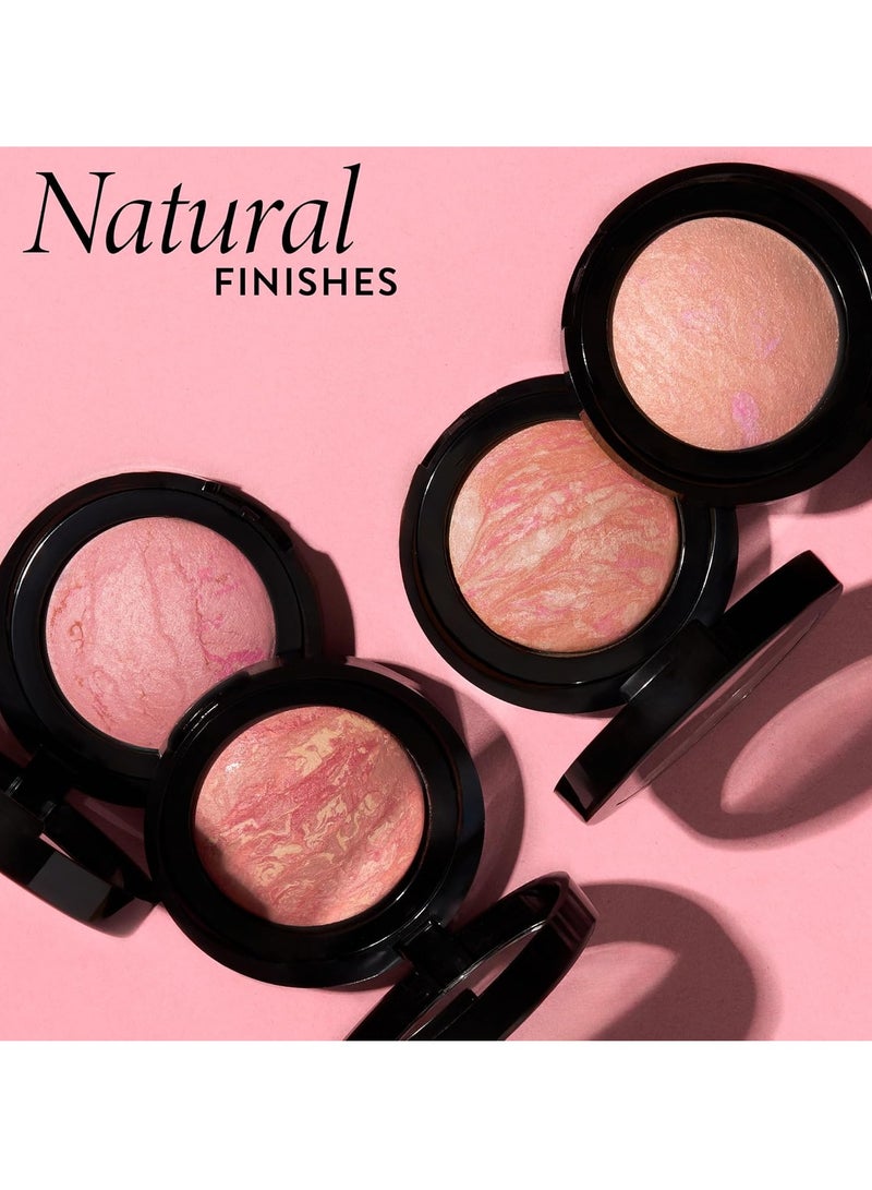LAURA GELLER NEW YORK Baked Blush n Brighten Marbleized Blush Pink Buttercream Creamy Lightweight Natural Finish - Image 3